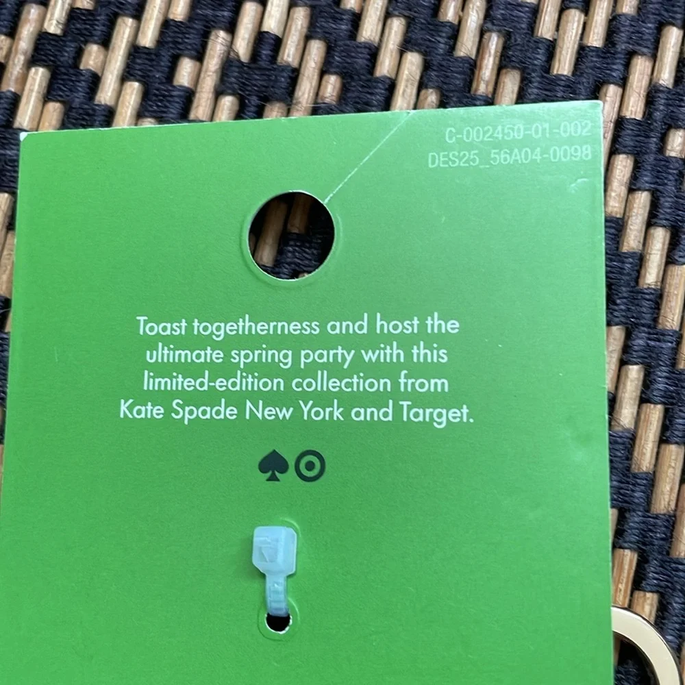 Lucky Bag Charm Keychain - kate spade new york x Target Gold